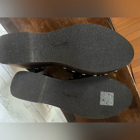 Madewell The Anouk Platform Clog Sandal in size 8